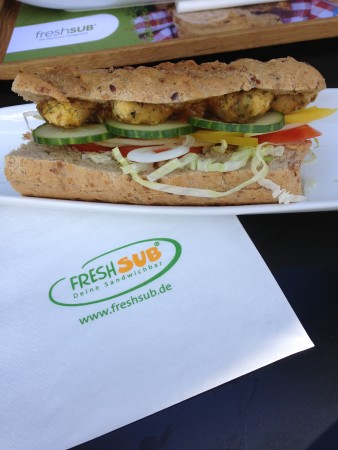 Sandwich mit Falafel bei FreshSub