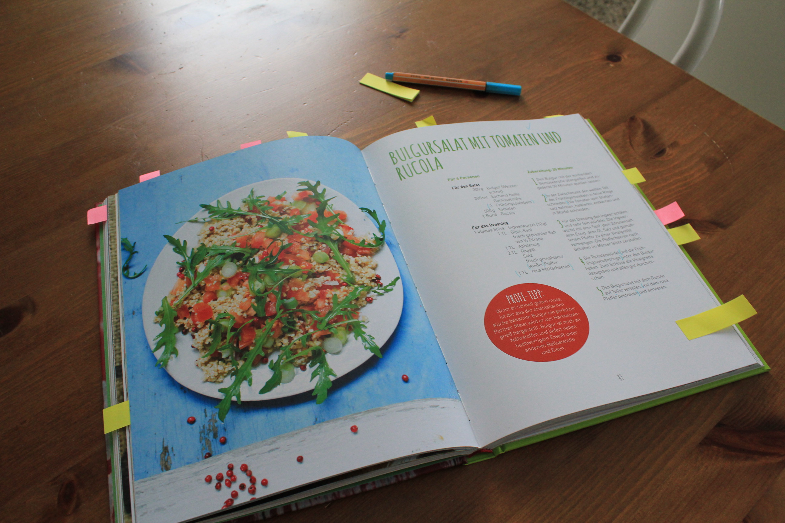 Das bisher schönste Kochbuch in meiner Sammlung: “Vegan tut gut – schmeckt gut!”
