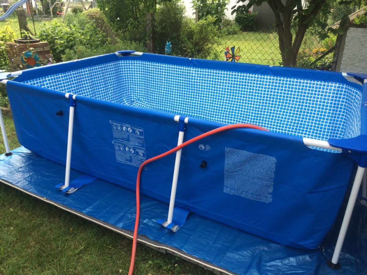 Ein Pool im eigenen Garten - ist das eigentlich ok für die Umwelt