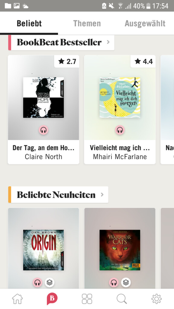 Super-mega-last-last-lastminute Geschenk zu Weihnachten: Geschenkgutscheine für ‚BookBeat‘
