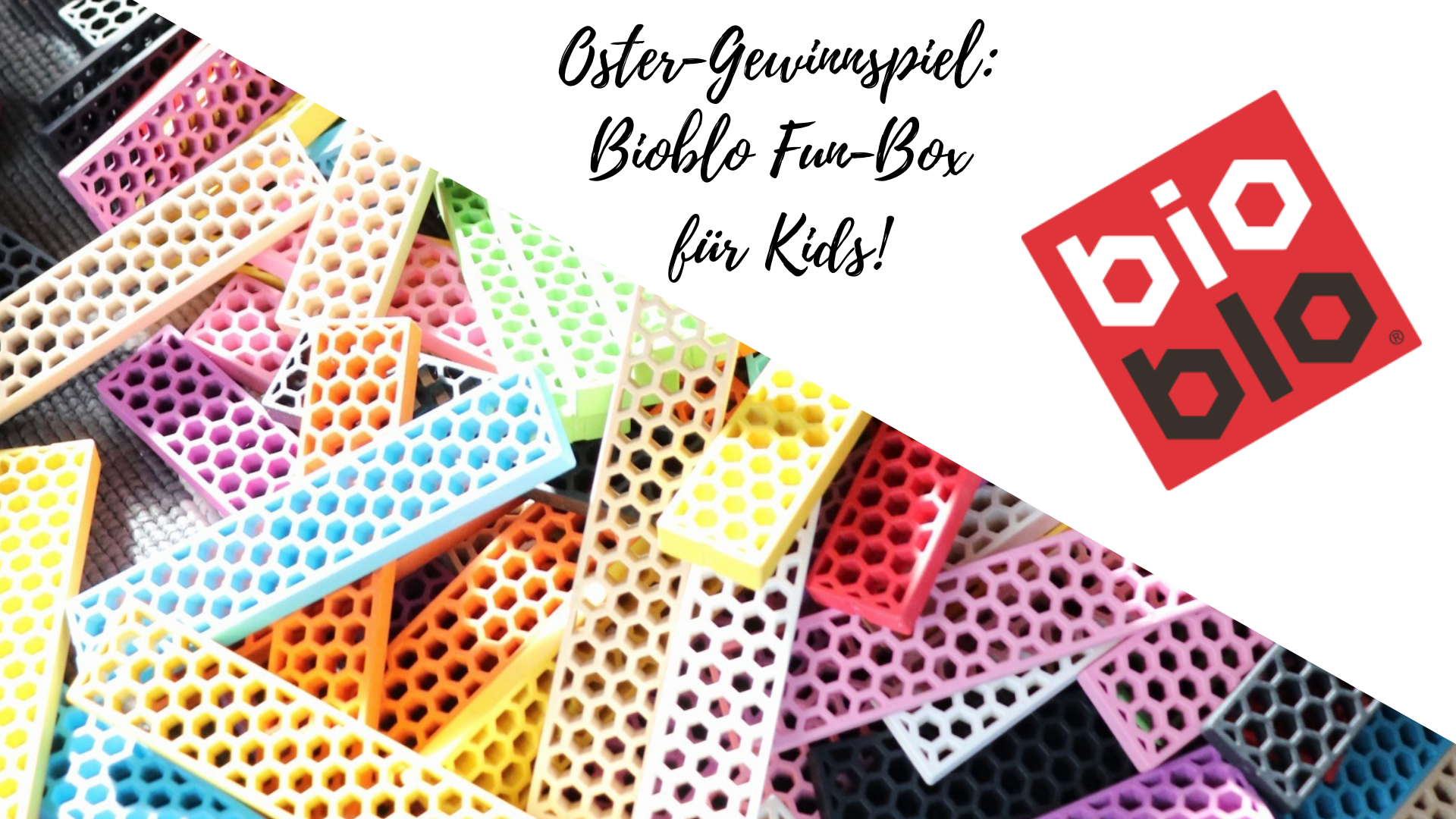 Oster-Gewinnspiel: Viel Spaß mit den knallbunten & nachhaltigen Bausteinen von Bioblo!