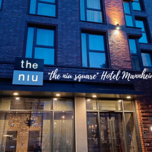 Ein schöner Kurzaufenthalt mit Kind im „the niu square“ Hotel in Mannheim zur BUGA23