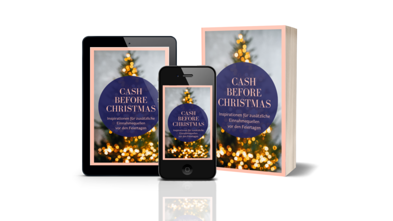 Starte deine CASH BEFORE CHRISTMAS Challenge mit diesem eBook!
