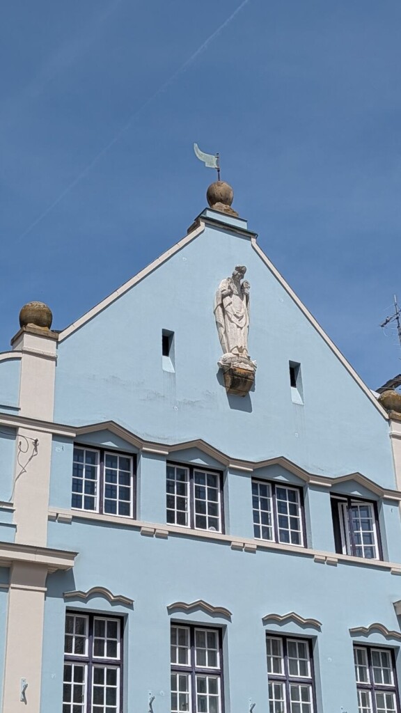 Barocke Hausfassade in Dillingen