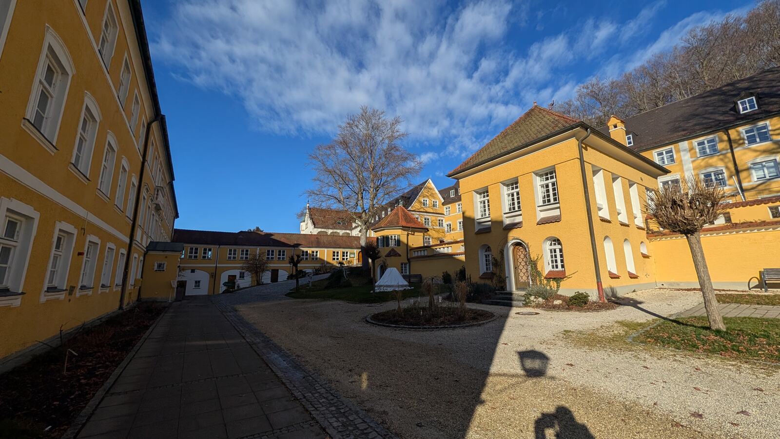 Ansteigende Gasse in Krumbach