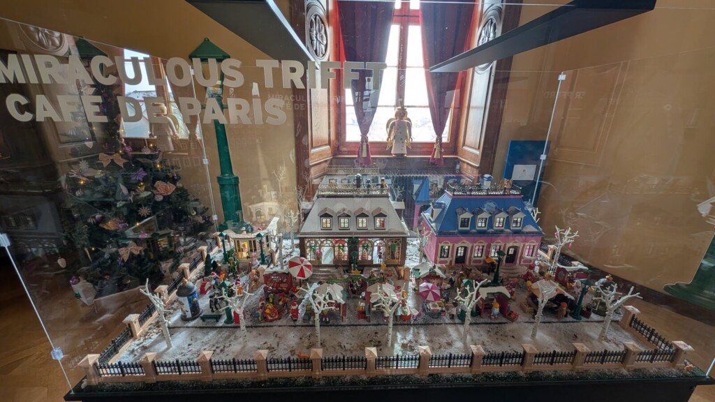 Paris-Diorama mit Eiffelturm