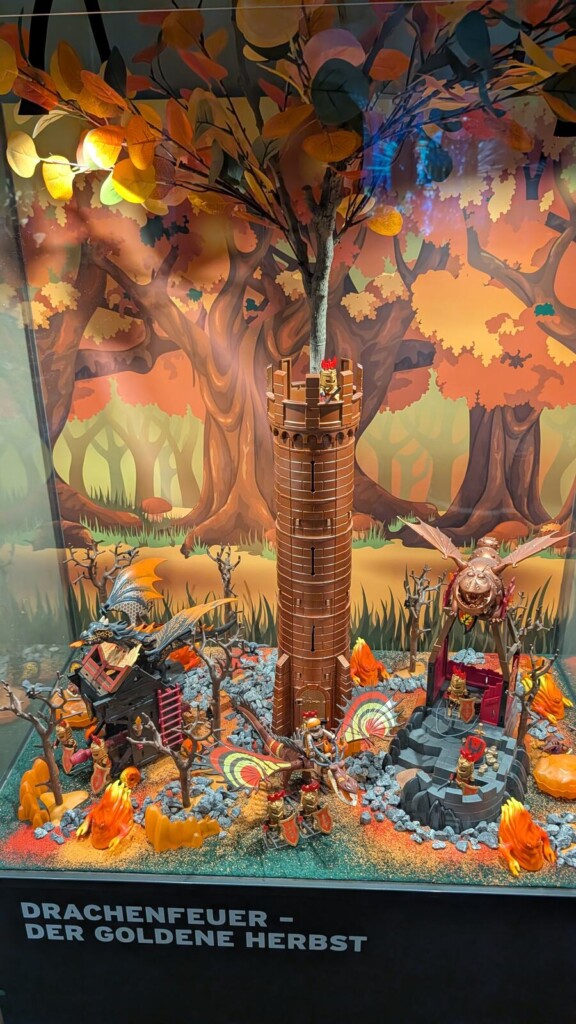 Herbst-Diorama Drachenfeuer