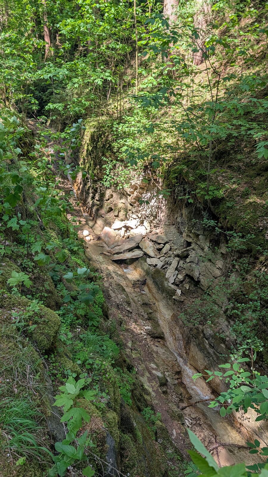 Wasserfallschlucht bei Nesselwang